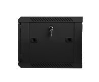 LANBERG Szafa instalacyjna wisząca 19'' 6U 600X450mm czarna (drzwi szklane) WF01-6406-10B - 455282 - zdjęcie 4